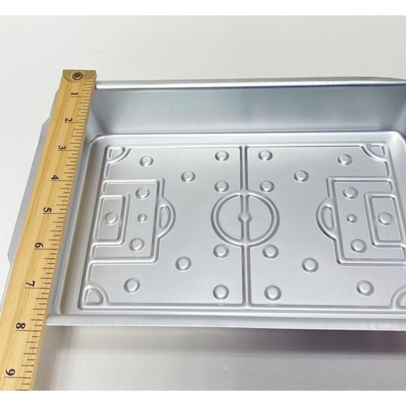 Soccer Football Field Cake Pan Baking Rectangular Soccer Mold Brand New As Is - Picture 7 of 8